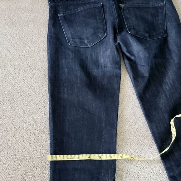 J Crew NWOT Toothpick Low Rise Skinny Dark Blue Jeans - Size 24 - Picture 10 of 15